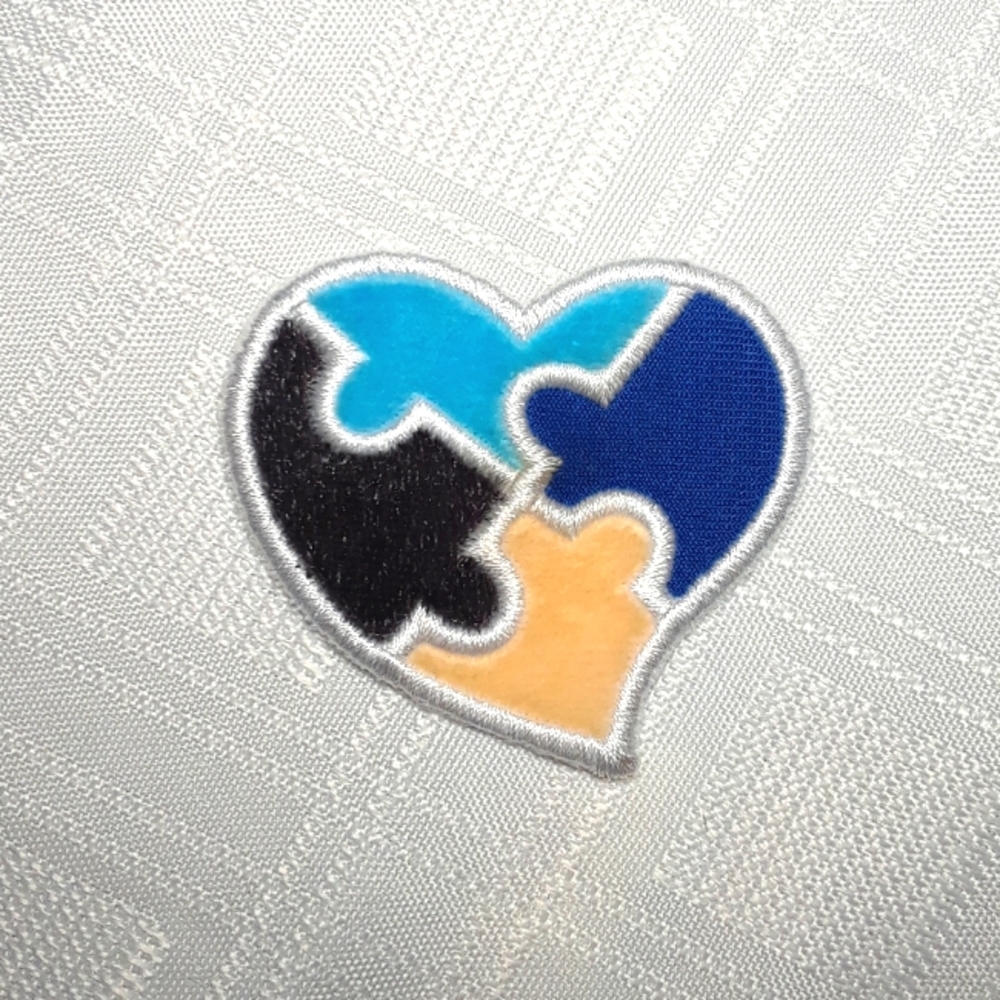 🌹Kelloggs Heart Sticker Sensory Patch Blue